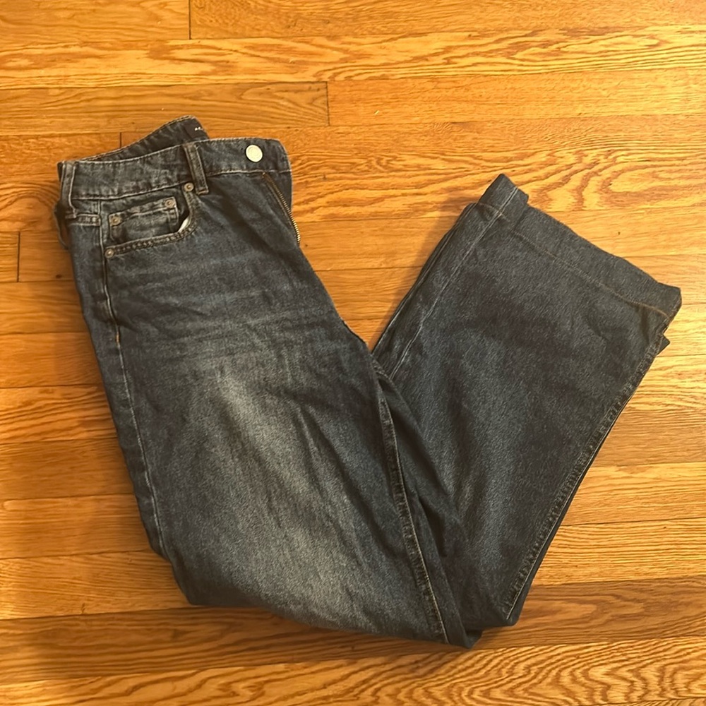 High rise wide leg denim from Aeropostale